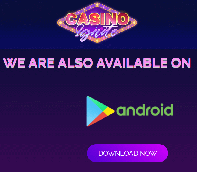 download latest version of casino ignite apk